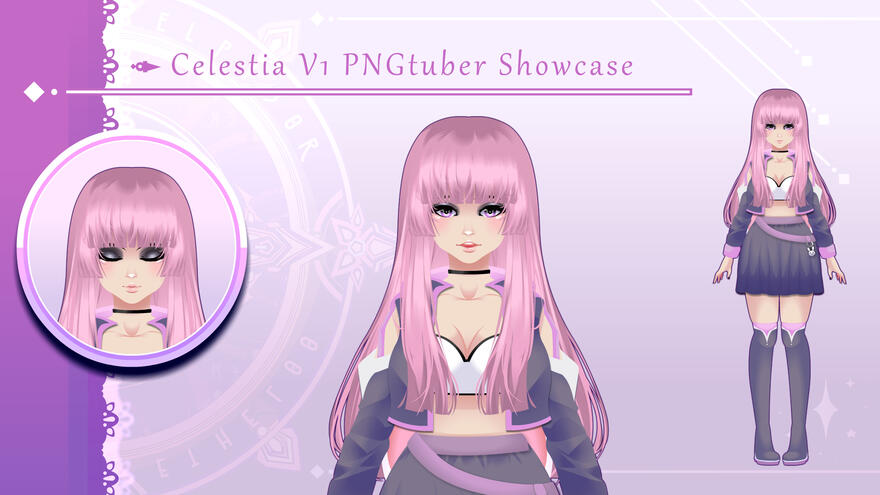 ║PNGtuber║ Celestia V1 2022 ║
