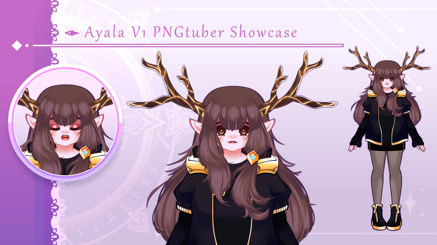 ║PNGtuber║ Ayala V1 2022 ║