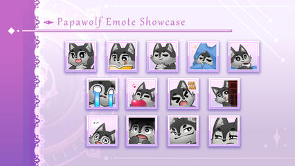 ║Emote║ Papawolf emote pack 13+ ║