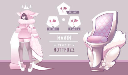 ║Ref Sheets║ Marin @HottFuzz ║