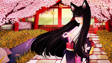 ║Commission║ Spring memories ║